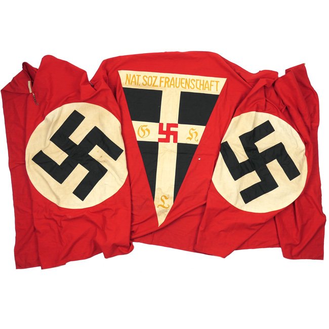 'Nat. Soz. Frauenschaft' Wall Banner 'NSF Herborn'