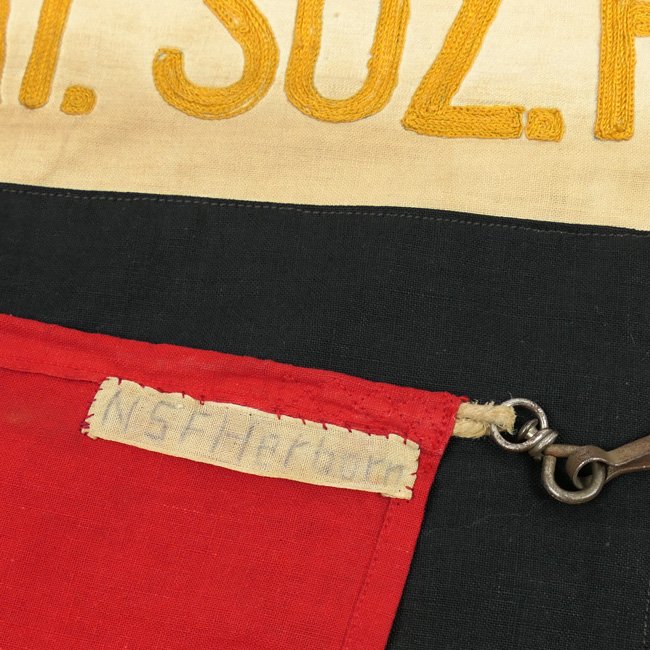 'Nat. Soz. Frauenschaft' Wall Banner 'NSF Herborn'