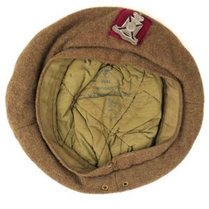 British Army General Service Beret 'Wiltshire Regiment' 1944