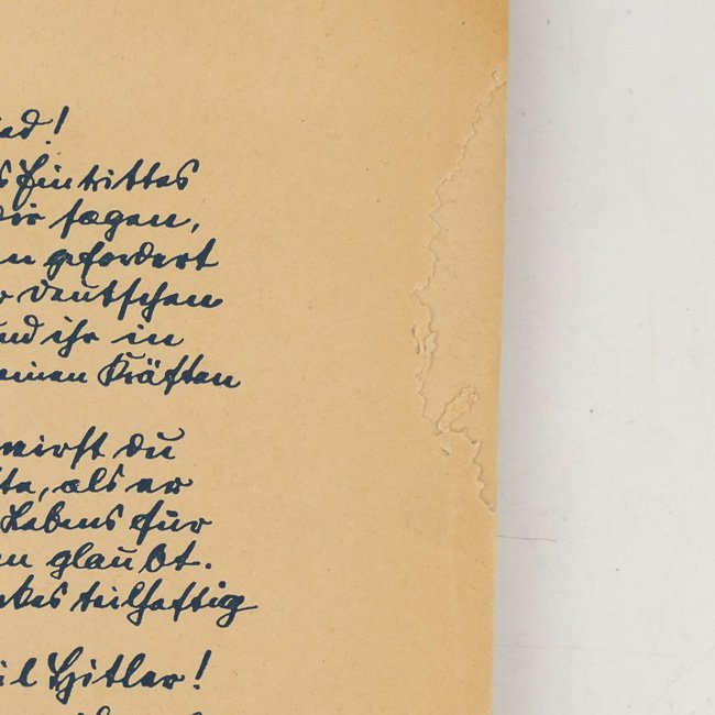 Book: 'Ich Kämpfe' with Gauleiter Paul Giesler's Signature