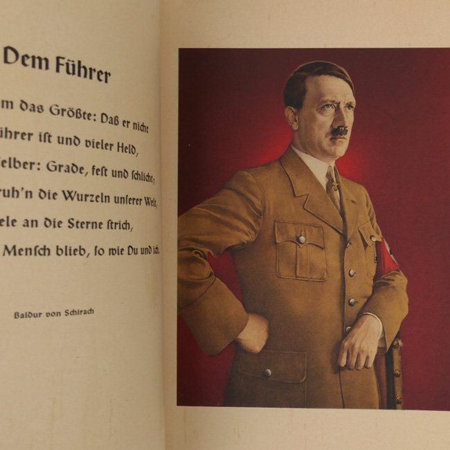 Book: 'Ich Kämpfe' with Gauleiter Paul Giesler's Signature