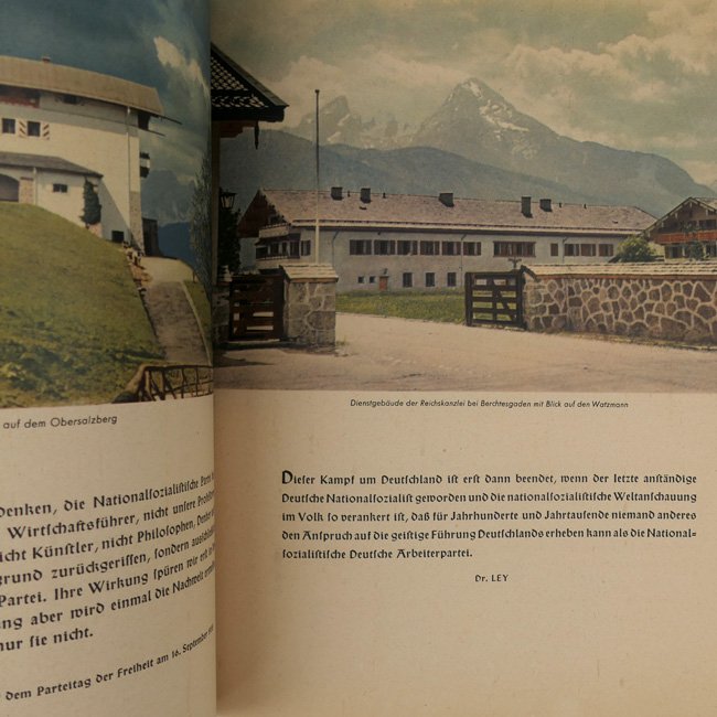 Book: 'Ich Kämpfe' with Gauleiter Paul Giesler's Signature