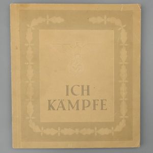 Book: 'Ich Kämpfe' with Gauleiter Paul Giesler's Signature