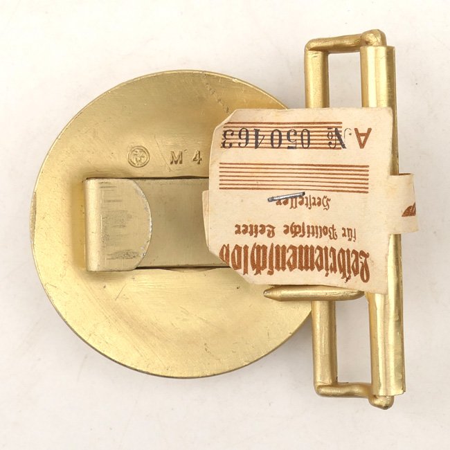 NSDAP Political Leader's Belt Buckle with RZM Tag