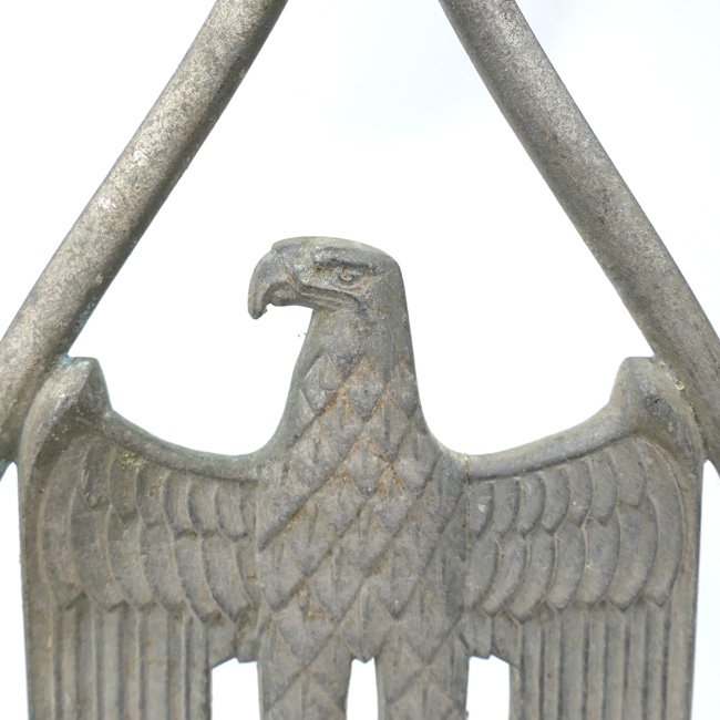 Rare Wehrmacht 'Heer' Standard Pole Top