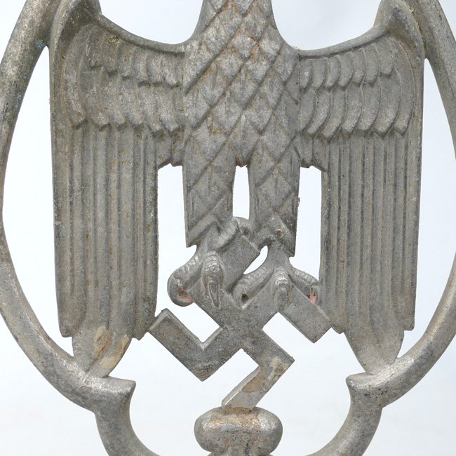 Rare Wehrmacht 'Heer' Standard Pole Top