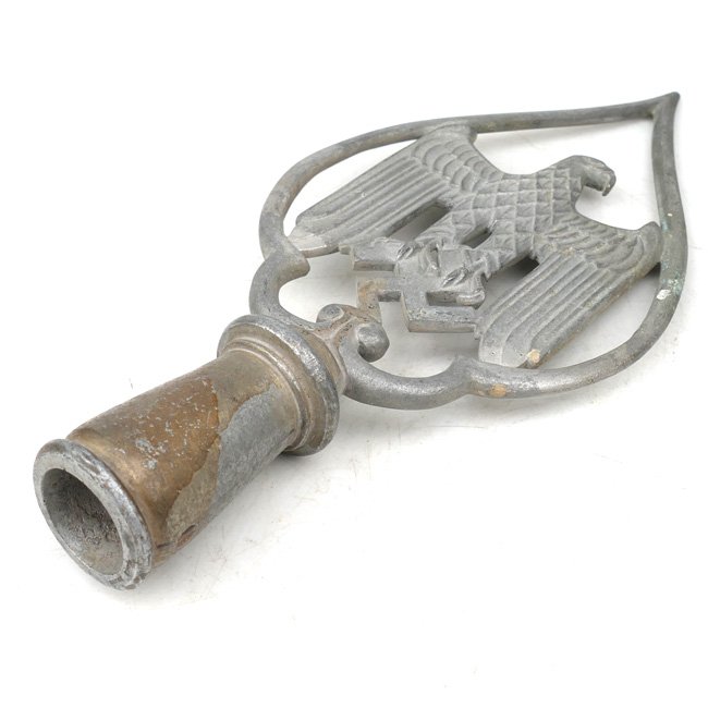 Rare Wehrmacht 'Heer' Standard Pole Top