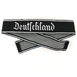 Waffen-SS Flat-Wire 'Deutschland' Cufftitle