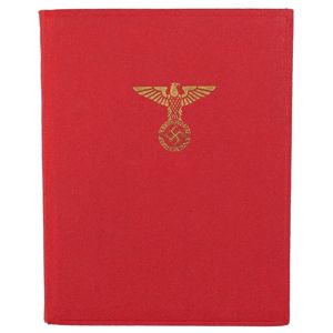 NSDAP Membership Booklet 'Braunes Haus'