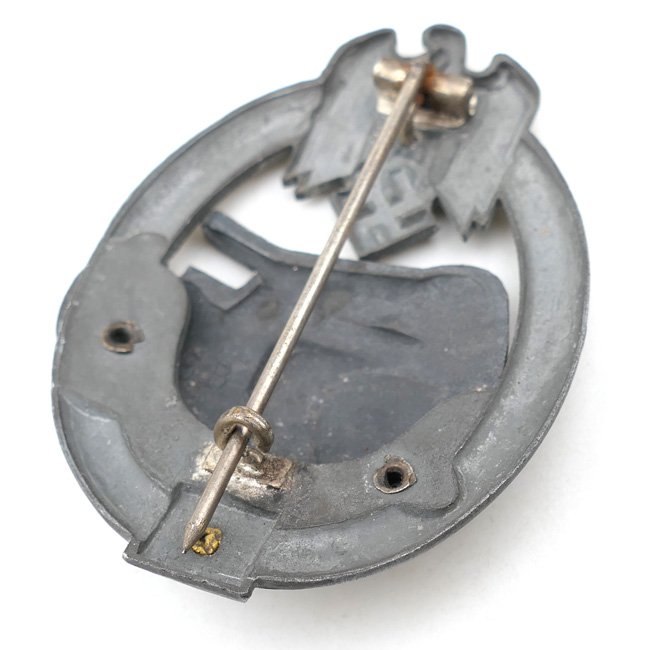 Panzer Assault Badge in Silver 25 'G.B.' — image 6