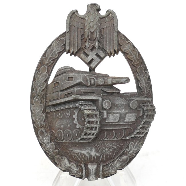 Panzer Assault Badge in Bronze 'Zimmermann' — image 3