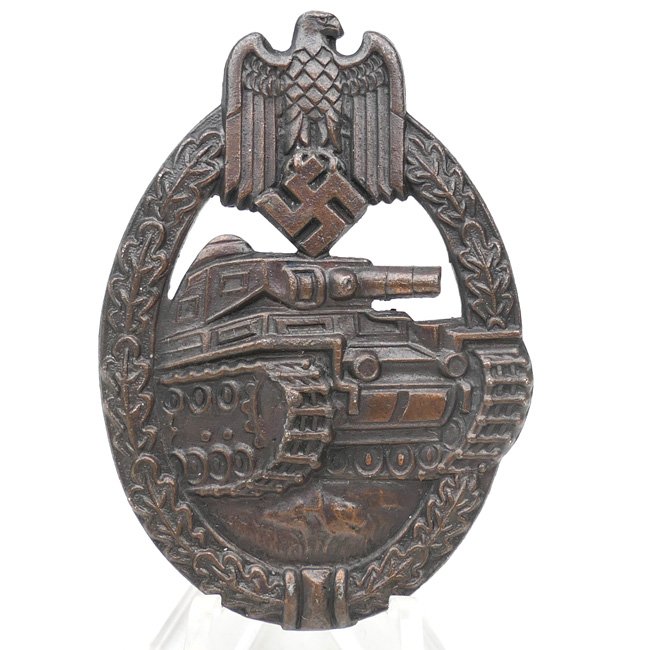 Panzer Assault Badge in Bronze 'R.S.' — image 2