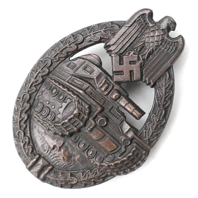 Panzer Assault Badge in Bronze 'R.S.' — image 3