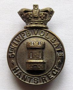 5th (Isle of Wight Princess Beatrice's) Vol. Batt. Hants. Regt. QVC 1885-1902