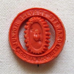 Junior Salvage Steward WWII