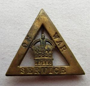 On War Service K/C 1916