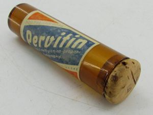 Empty Vial Of Pervitin ( Methamphetamine Pills ) ( Rare )