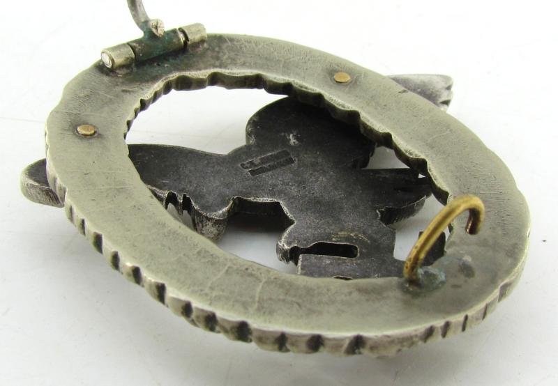Luftwaffe Observer Badge 'CE Juncker' — image 11