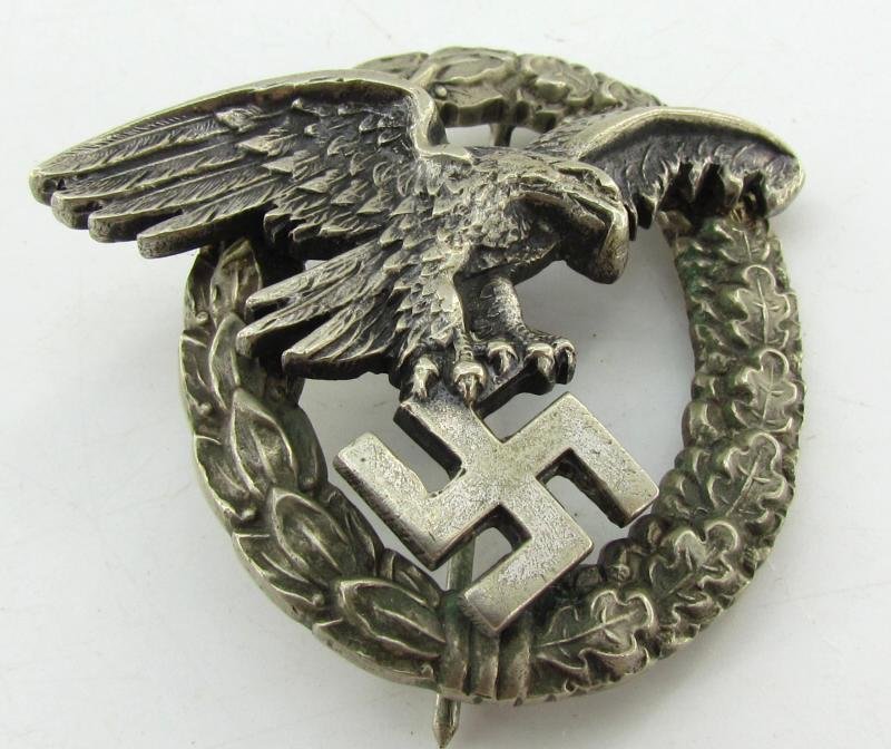 Luftwaffe Observer Badge 'CE Juncker' — image 13