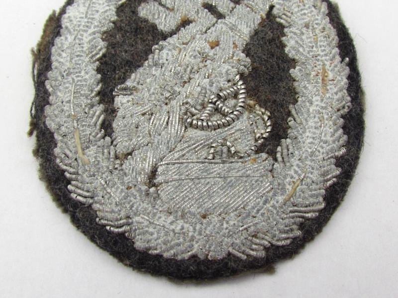 Luftwaffe bullion flak badge ( Rare ) — image 4