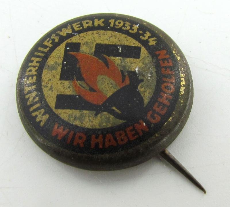 Winter Relief Fund 1933-34 (WHW) Badge — image 4
