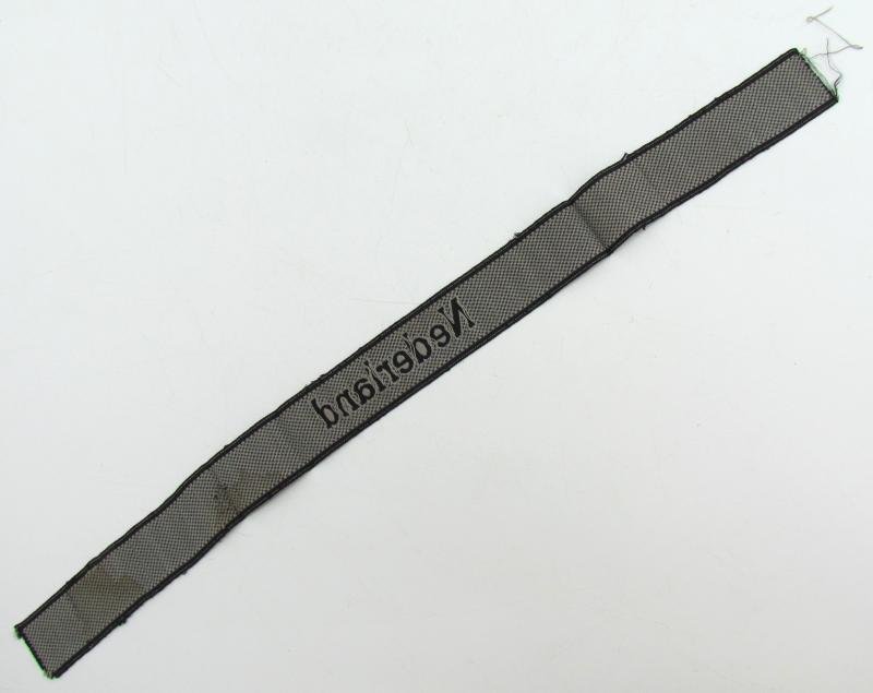 Waffen-SS BeVo 'Nederland' Cufftitle — image 3