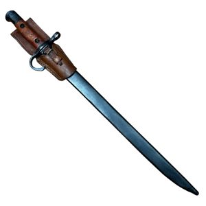 Original WWII Japanese army type 30 bayonet with frog and scabbard