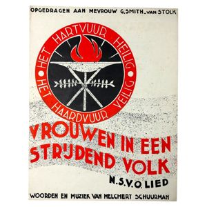 Original WWII Dutch NSVO music sheet – Melchert Schuurman