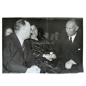 Original WWII Dutch NSB photo of Anton Mussert in Apeldoorn
