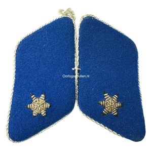 Original WWII Dutch Staatspolitie (Schalkhaar) collar tabs