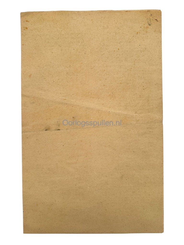 Original WWII Dutch NSB 'Volk en Vaderland' late war newspaper 1945 — image 5