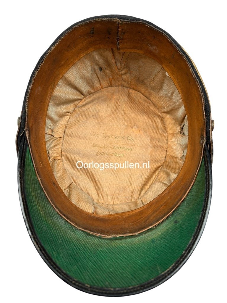 Original Pre 1940 Dutch KNIL ceremonial 'Kepie' from Gorinchem — image 7