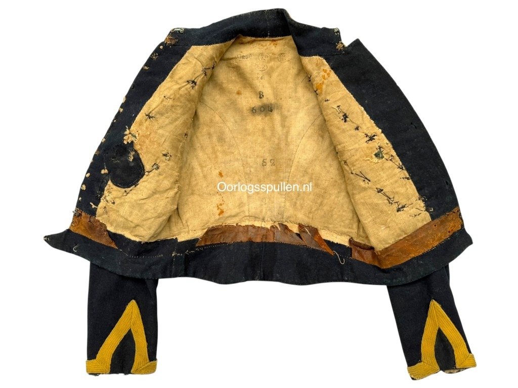 Original Pre 1940 Dutch army Gele Rijders uniform jacket 'Dolman' — image 6