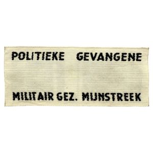 Original Dutch Political Prisoner Mining District Limburg insignia