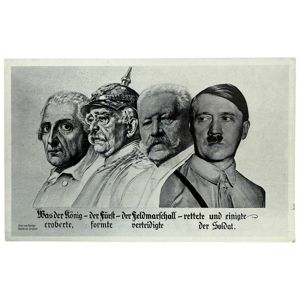 Original WWII German postcard Adolf Hitler