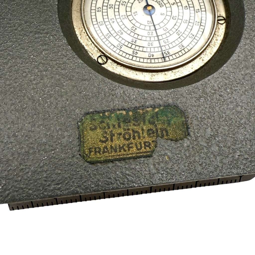 Original WWII German WH Breithaupt Kassel compass in pouch