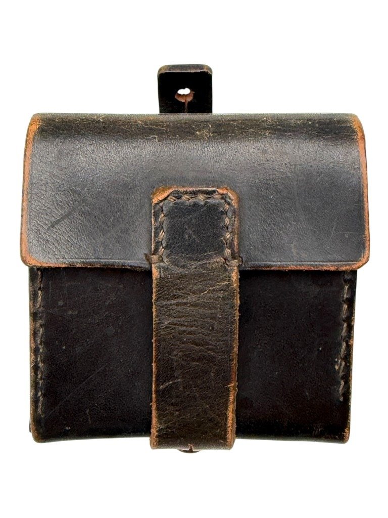 Original WWII German WH Breithaupt Kassel compass in pouch