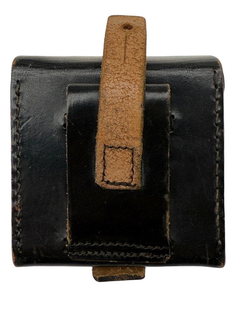 Original WWII German WH Breithaupt Kassel compass in pouch