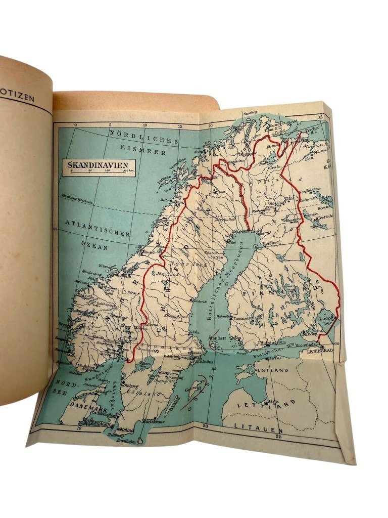 Original WWII German Jahrbuch für den deutschen Soldaten im Norden 1943