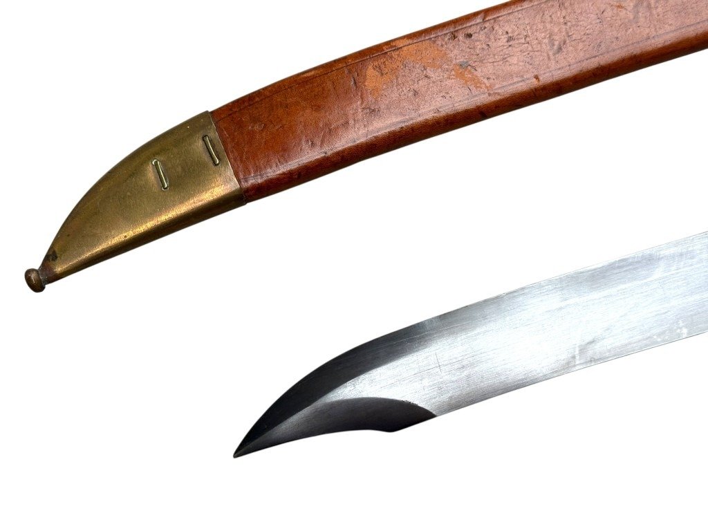 Original Pre 1940 Dutch KNIL M1912 Klewang saber with hanger