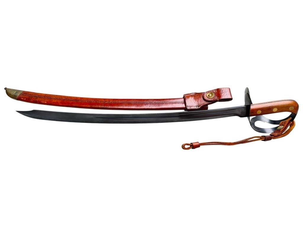 Original Pre 1940 Dutch KNIL M1912 Klewang saber with hanger