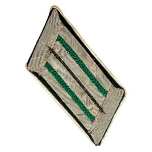 Original WWII German WH Zahlmeister collar tab