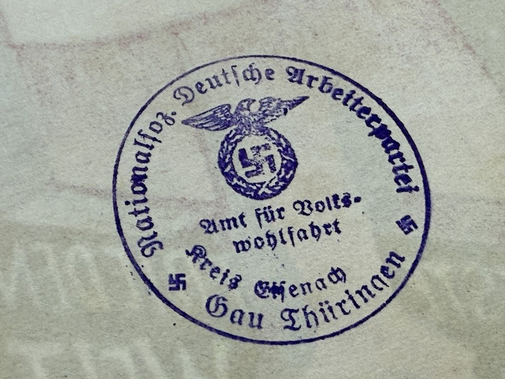 Original WWII German WHW Turplakette lot