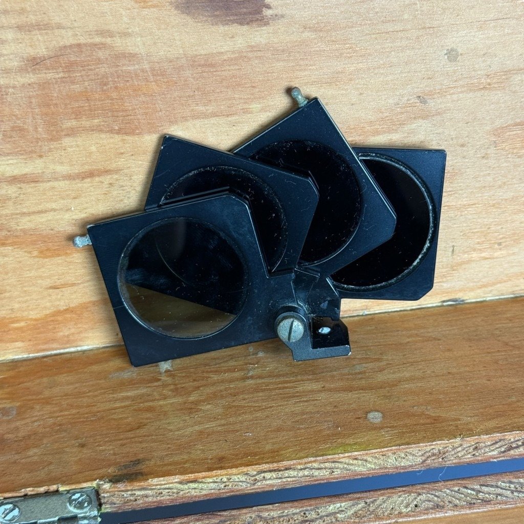 Original WWII German Kriegsmarine sextant in wooden box
