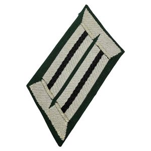 Original WWII German WH Pionier officers 'Bevo' collar tab