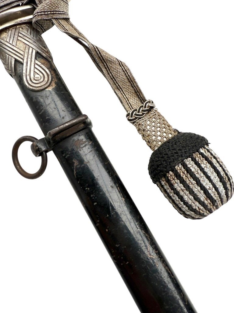 Original WWII German Polizei officers sword with portepee by WKC