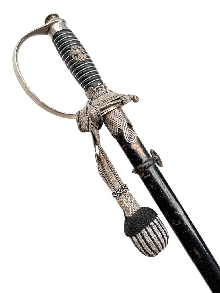 Original WWII German Polizei officers sword with portepee by WKC
