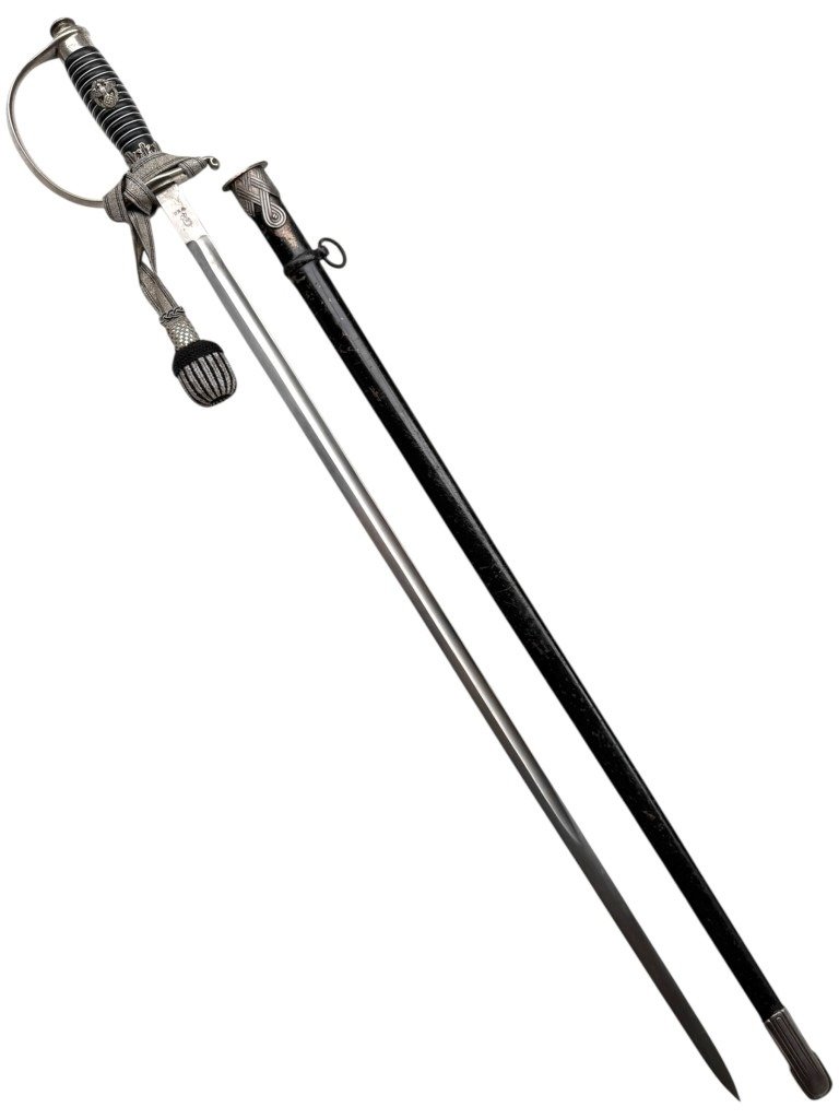 Original WWII German Polizei officers sword with portepee by WKC
