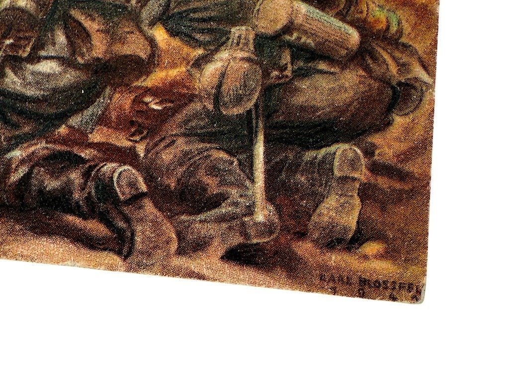 Original WWII German WH 'Sanitäter' medic postcard