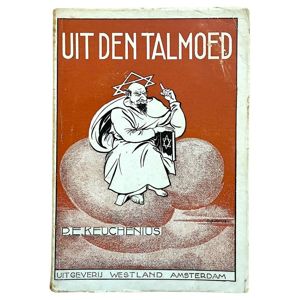 Original WWII Dutch collaboration book 'Uit den Talmoed' by P.E. Keuchenius
